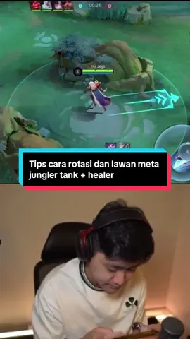 Tips cara rotasi dan lawan meta jungler tank + healer #NEXTJagoanMabar #MLBBNEXT2025 #jejeadriel #mlbb #fyp 