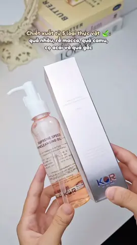 Dầu tẩy trang KOR #dautaytrang #korcosmetics #dautaytrangtotnhat #dautaytranglanhtinh #xuhuong 