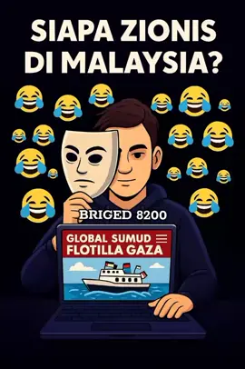 Nak Kenal Zionis Tempatan di Malaysia?. Hari ini di Israel ada sambutan Yom Kippur, hari paling suci dalam kalendar Yahudi. Bagi mereka, ia hari penebusan dosa. Mereka berpuasa, mereka berdoa, mereka cuba membersihkan diri. Manakala di Malaysia, Hari ini adalah Hari mengenali siapa Zionis tempatan. Mereka ini tidak berpuasa, tidak berdoa seperti Yahudi di Israel tetapi hari ini mereka dengan rela mempertontonkan wajah sebenar mereka. Nak tahu siapa penyokong Zionis di negara ini? Tidak perlu siasatan besar-besaran. Tidak perlu risikan sulit.  Cukup buka berita tentang Global Sumud Flotilla, terutama di portal berita bahasa Inggeris atau bukan bahasa Melayu. Boleh mula di NST, MalayMail atau MalaysiaKini. Tekan ruangan reaction, lihat emoji yang muncul. Akan ada yang memilih laugh react pada berita sukarelawan Malaysia diculik. Akan ada pula yang menulis komen seolah-olah Israel itu mangsa, Palestin itu penjenayah. Propaganda Zionis yang sama diulang: kononnya Global Sumud Flotilla adalah sekutu Hamas. Di situlah wajah sebenar Zionis tempatan terbongkar. Mereka ini hidup di tanah Malaysia, makan hasil bumi yang sama, tetapi hati mereka bersama penjajah dan pelaku genosid asing.  Mereka ketawa melihat kapal bantuan kemanusiaan diserang. Mereka bersorak bila aktivis Malaysia diikat dan dipukul. Mereka anggap nyawa rakyat Palestin murah, seolah tidak ada nilai.  Kononnya semua ini atas nama “realiti geopolitik” atau “hak mempertahankan diri Israel”. Hakikatnya, mereka sedang menayangkan jiwa yang lama sudah tunduk kepada kuasa zalim. Lebih malang, mereka lupa atau sengaja tidak peduli bahawa 12 rakyat Malaysia kini ditawan Israel di perairan antarabangsa. Mereka bukan askar, bukan pengganas, tetapi sukarelawan yang membawa ubat, makanan, dan harapan. Kalau Israel boleh sesuka hati bertindak di laut bebas, apa lagi yang mereka sanggup lakukan selepas ini? Sesiapa yang ketawa pada berita sebegini bukan sekadar mentertawakan Palestin. Mereka sedang mentertawakan sebuah kemanusian sendiri. Mereka sedang mentertawakan maruah Malaysia. Jadi, kalau kita mahu tahu siapa Zionis di tanah air, tidak perlu radar, tidak perlu teleskop. Cukup buka Facebook, pergi ke berita tentang flotila. Lihat siapa yang ketawa. Itulah mereka. Wajah yang mungkin sebilik dengan kita, sefakulti dengan kita, sepejabat, setaman atau sekampung dengan kita. Tetapi jiwa mereka bukan lagi bersama kita. Dan kita mesti sedar satu perkara. Israel tidak akan tegak tanpa dua jenis manusia. Zionis di Tel Aviv, dan Zionis kecil yang sorak dari jauh. Kedua-duanya sama beracun. Kedua-duanya sama berbahaya. P/s: Cuba Semak silap silap kawan kawan sepejabat. #malaysia #malaysiatiktok #palestine #malaysian  #freefreepalestine🇵🇸🇵🇸✊🏿✊🏿 #palestina  #tomorrowwillbefree #sumud #flotilla #fyp 