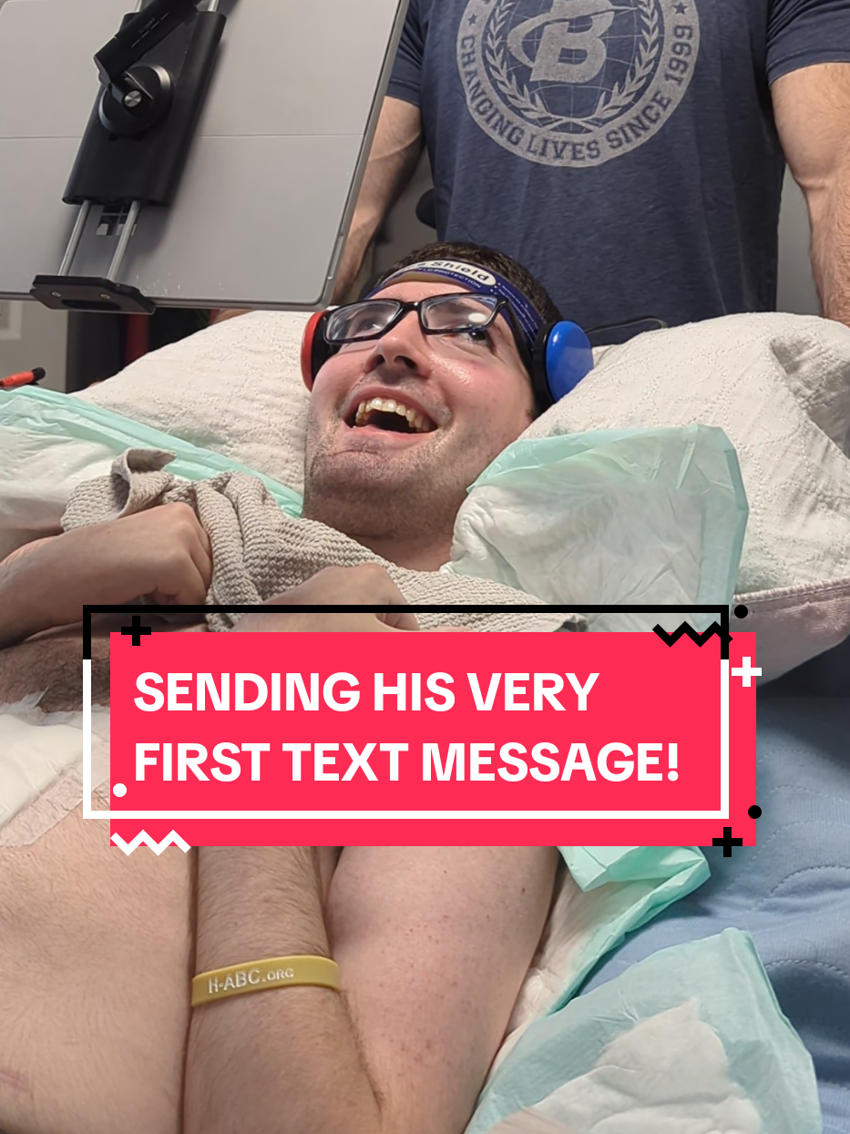 A huge first for Ben! 💬 He is now DMing for the very first time! 🎉 Ben is 29 years old and has never been able to send a text or direct message to his friends or family until now. Thanks to a new feature Ari built into his custom communication system, Ben can finally use Discord just like everyone else. With only two buttons, he can read his own messages and reply at his own pace. This isn’t just messaging. It’s independence, connection, and a big step for Ben’s communication and typing skills. We’re so proud of him and excited to share this moment with you. 💙🥹 We’re also working on the NARBE Foundation where we’ll build a library of tools, games, and caregiver resources so families can create their own solutions using AI and tech. Everyone deserves more options and with today’s technology, we believe they can.  @narbefoundation ❤️ Follow our journey and share this story so more people like Ben can have a voice. #fyp #chatgpt #disability #nonverbal #ai 