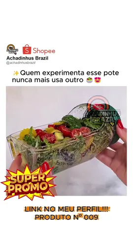 🥗✨O pote que vai salvar suas refeições do dia a dia🥗✨ 🚨𝗤𝘂𝗲𝗿 𝗼 𝗹𝗶𝗻𝗸?! 𝗖𝗼𝗺𝗲𝗻𝘁𝗮 “𝗤𝘂𝗲𝗿𝗼” 𝗾𝘂𝗲 𝘁𝗲 𝗲𝗻𝘃𝗶𝗼 𝗼 𝗹𝗶𝗻𝗸 𝗽𝗼𝗿 𝗺𝗲𝗻𝘀𝗮𝗴𝗲𝗺! 🔗 𝗢𝘂𝘁𝗿𝗮𝘀 𝗳𝗼𝗿𝗺𝗮𝘀 𝗱𝗲 𝗲𝗻𝗰𝗼𝗻𝘁𝗿𝗮𝗿 𝗼 𝗹𝗶𝗻𝗸: ✅ 𝗡𝗮 𝗯𝗶𝗼 (𝗹𝗶𝗻𝗸 𝗮𝘇𝘂𝗹) ✅ 𝗡𝗼𝘀 𝗦𝘁𝗼𝗿𝗶𝗲𝘀 𝗽𝗼𝗿 𝟮𝟰 𝗵𝗼𝗿𝗮𝘀 ✅ 𝗡𝗼𝘀 𝗱𝗲𝘀𝘁𝗮𝗾𝘂𝗲𝘀 #viral #fyp #foryou #cozinha #salada  