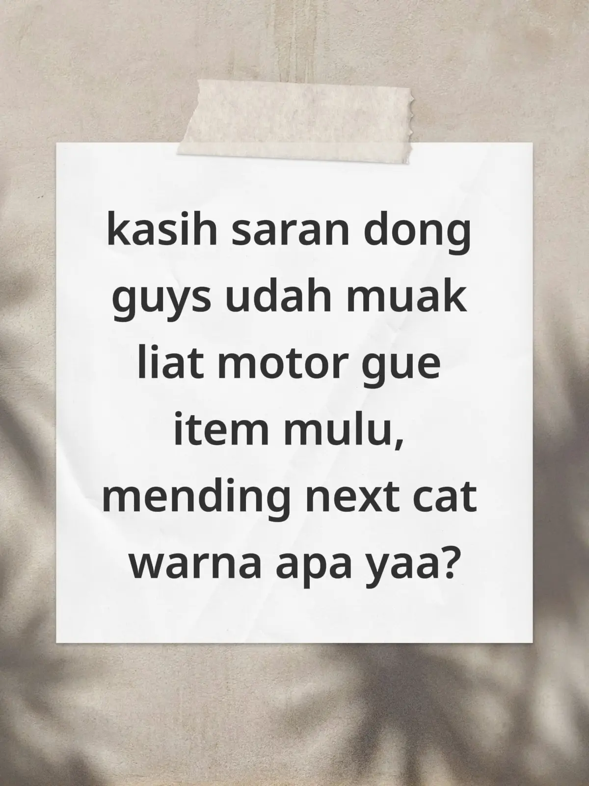 pasaran banget warnanya #motormodif #motorcustom #bratcafe #caferacer #fyp 