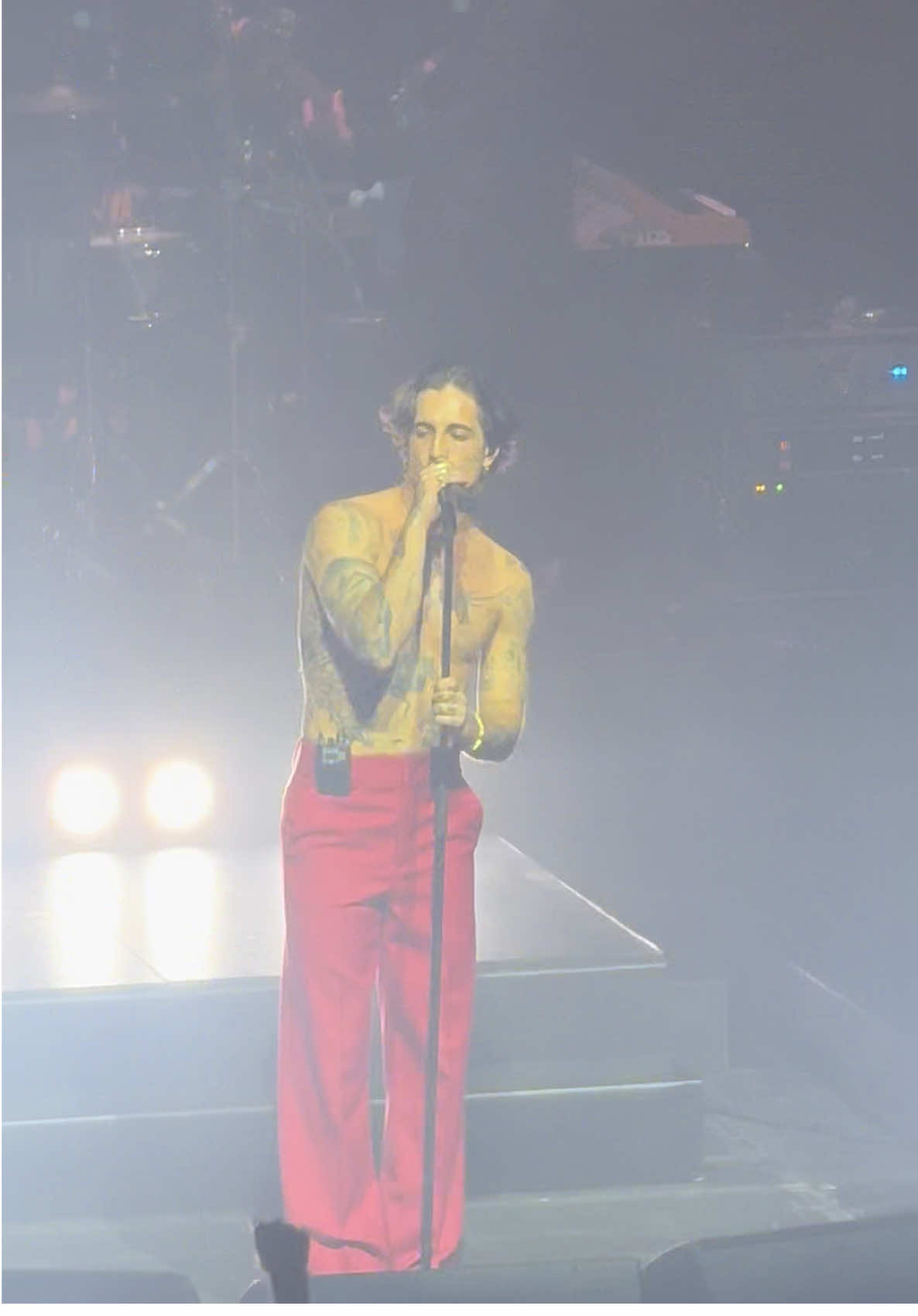 29.09.25 @Damiano David fiera di te❤️‍🔥 #damianodavid #damianodavidlondon #london #damianomaneskin #roundhouselondon 