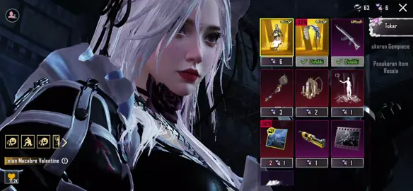 DETIK DETIK redeem gilt macabre valentine 😄 NEXT kita riview  #pubglover #macabrevalentine #pubgskins #pubgmobile #foryoupage 