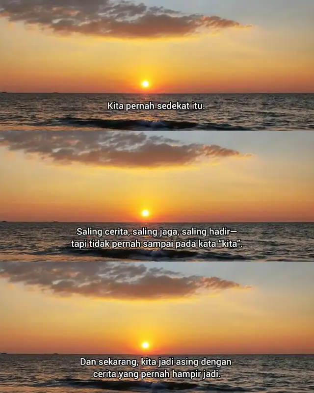 padahal aku pernah benar-benar berharap, kita akan jadi “akhir yang baik”. #quotes #quotestory #aboutyou #4u #fyp 