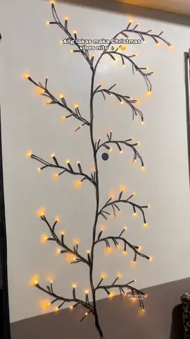 Christmas feels🎄✨🤭 #ledtreebranchlights #branchchristmaslight #branchlights 