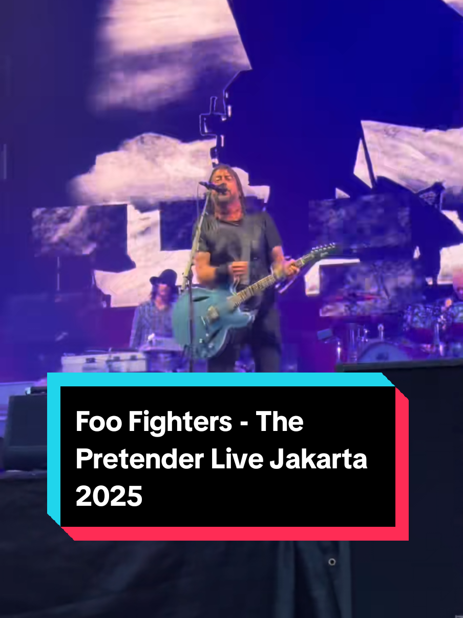 The Pretender By. Foo Fighters Live Jakarta 2025 Ravel Entertainment #foofighters #daveghrol #ravel #ancol #thepretender 