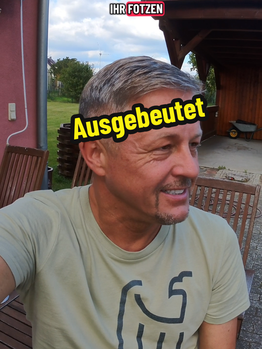 Sie wollen, dass wir länger schuften, weniger bekommen und am Ende leer ausgehen, während Milliarden in alle Welt verteilt werden. Zeit, endlich bei uns selbst anzufangen  #oststruppi 
