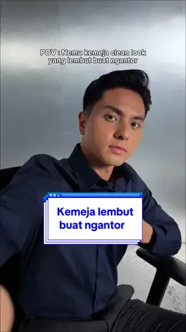 Udah clean look, nyaman dan lembut lagi 🤓 #Dylan #kemejapria #kemejakantor #kemejaformal #kemejapolo 
