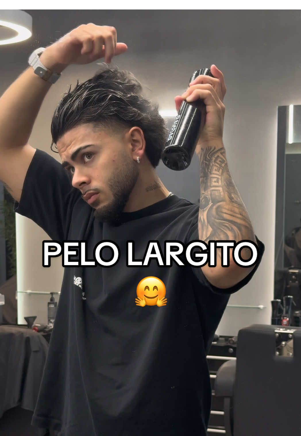 Proyecto pelo largo  #barber #fade #degradado #barbaitaliana #parati 