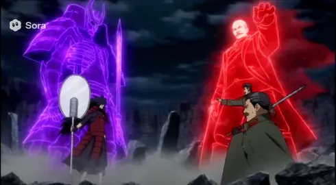 [Stalin vs Madara] by Sora 2 #ai #naruto #madara #sora 