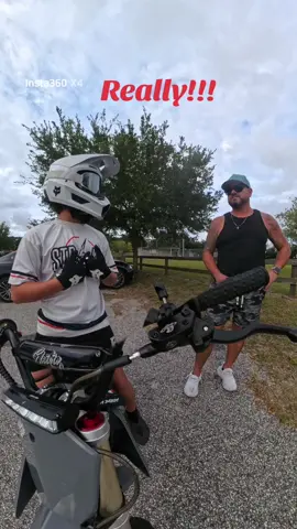 When your son borrows your bike and then drops it, just to ride off in a wheelie like nothing happened. #lol #loveyou #emoto #ebike #trouble 