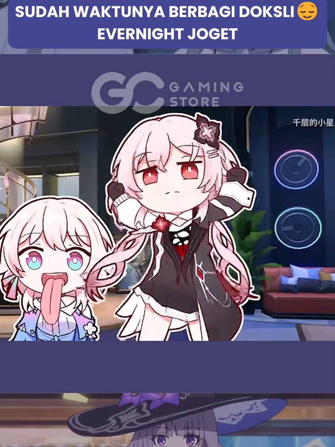 lucu bet njir aseli😁#evernight #bilibili #HonkaiStarRail #dance  #gcgamingstore 