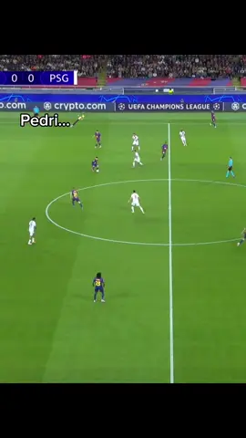 Pedri vs psg #football #dribbling #pedrigonzalez #ucl 