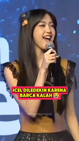 ICEL DECUL YANG SUDAH BERDAMAI DENGAN KEKALAHAN😭  #jkt48 #jkt48newera #greeseljkt48 #carameminumramunejkt48 
