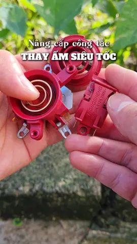 Công tắc đỏ chịu nhiệt thay ấm siêu tốc #congtacamsieutoc #amsieutoc #amdien #suachua 