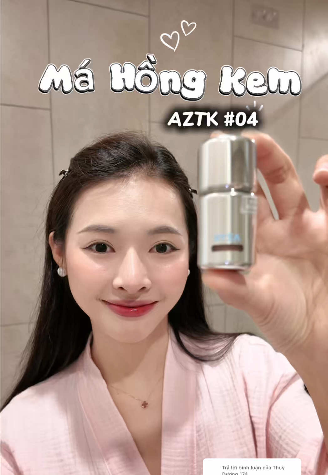 Trả lời @Thuỳ Dương 174 Má hồng yêu thích #reviewlamdep #mahong #mahongkem #mahongaztk #aztk 