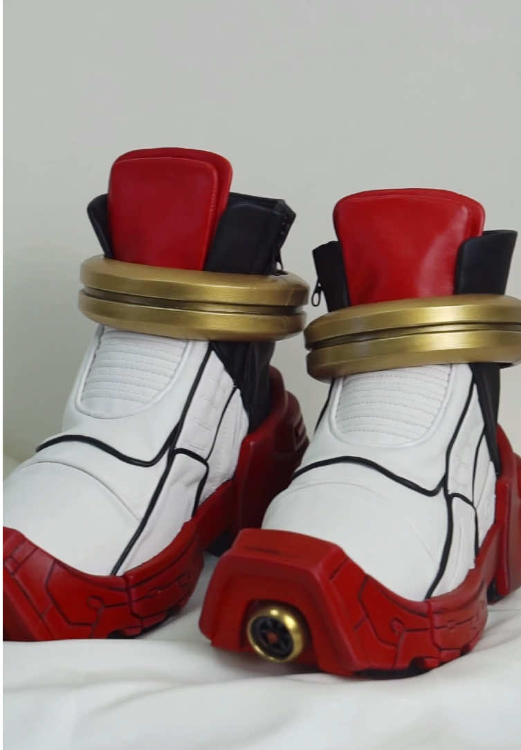 Close-up of our Shadow Sonic sneakers 🔥 #sonic #sonicthehedgehog #soniccosplay #supersonic #supersoniccosplay        