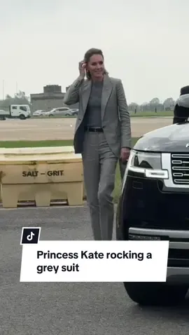The Princess of Wales visited RAF Coningsby for the first time on Thursday. And she looked as stylish as ever.