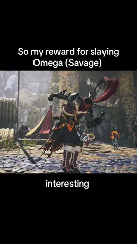 Thanks omega, for this pain…  #monsterhunter #mhwilds #finalfantasy #dance #fyp 