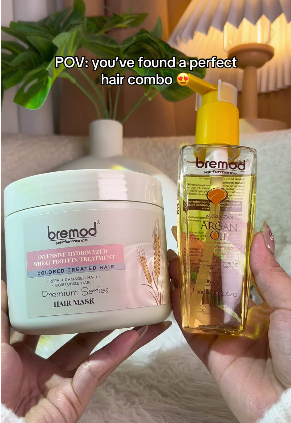 Bremod Hair Serum and Treatment Set-Smooth, Strengthen, Repair & Moisturize for All Hair Types, for Hydration, Repair, Frizz Control & Color-Treated Hair Comfort Haircare Moisture Moisturizer Hydrating Hydrate @Bremod Premium #bremod #bremodpremiumph #bremodhairserum #hairtreatment #hairconditioner 