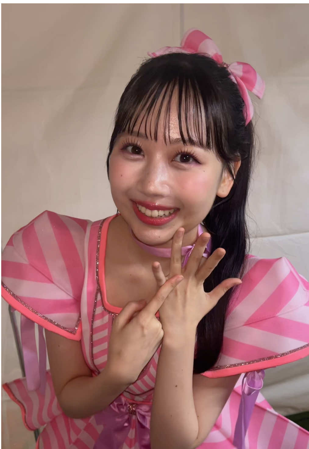 大好きなかれんたんとTikTok🩷 結婚のお祝いをしてもらって、結婚式で流す約束した💒💍 でもかれんたんと結婚したいよ〜🤣 本当に楽しくて幸せな時間だった！！ かれんたんありがとう♡ @松本かれん（ FRUITS ZIPPER ）  @FRUITS ZIPPER #ふるっぱー #ピポパポ  #FRUITSZIPPER #松本かれん