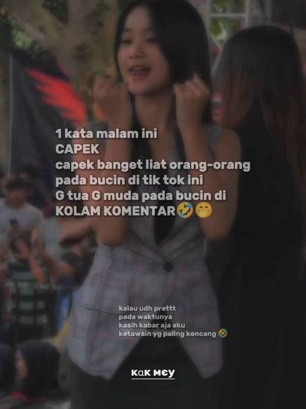 sampai keram mulut ketawa 🤣🤭
