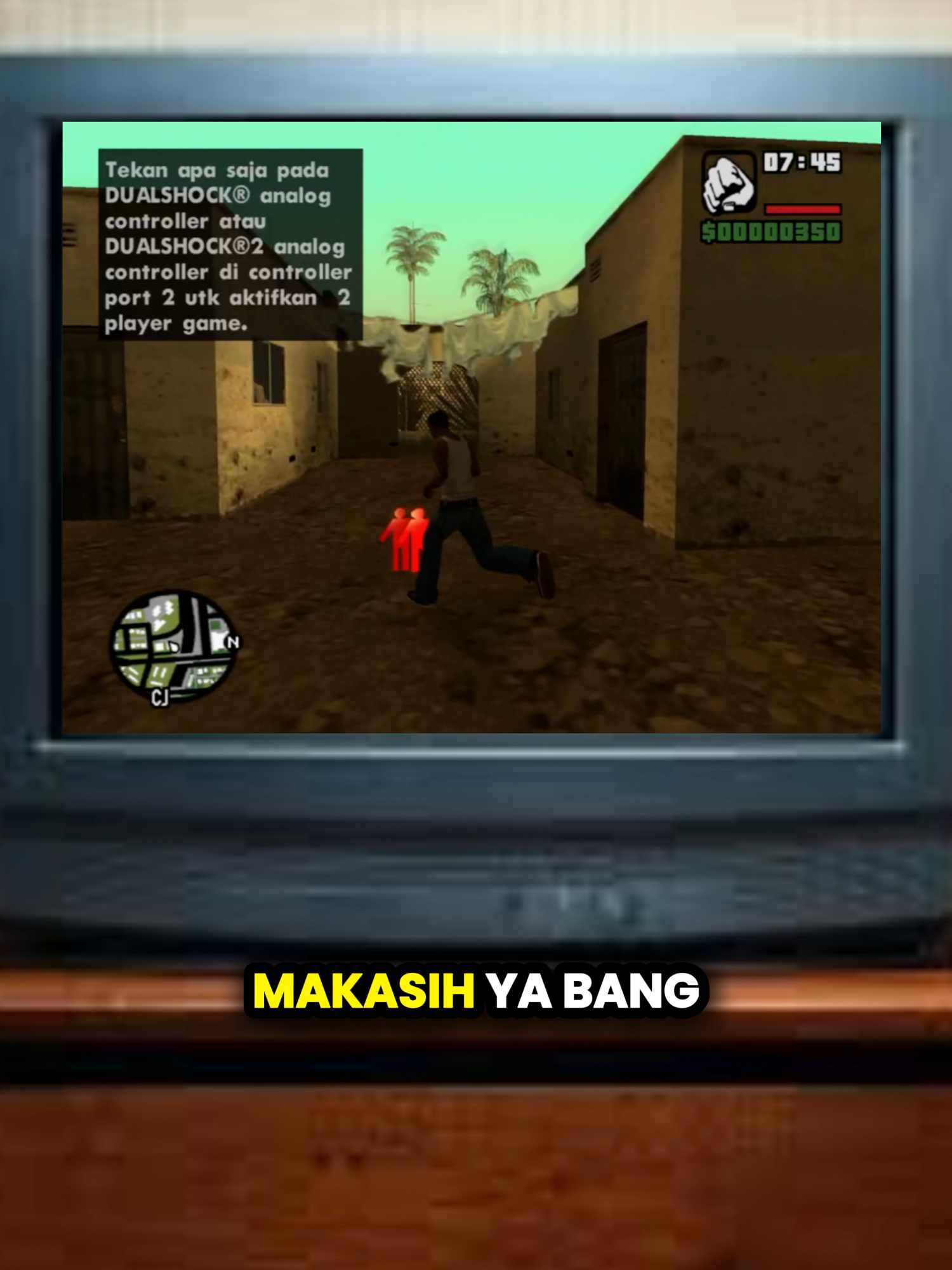 SIAPA YANG DULU JADIIN ABANG RENTAL PETUNJUK ARAH PAS MAU MAIN 2 PLAYER DI GTA SAN ANDREAS ? #NOSTALGIA #PS2 #GTASANANDREAS #GTAPS2 #MEME #LUCU #NGAKAK