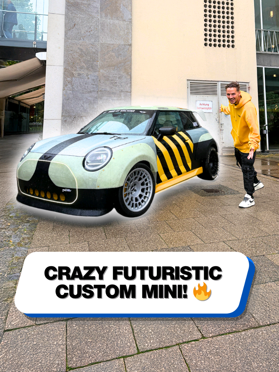 Mini and Deus Ex Machina have collabed to make this futuristic custom car! 🔥 #mini #deusexmachina #future #concept #supercarblondie 