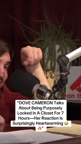 “DOVE CAMERON Talks About Being Purposely Locked In A Closet For 7 Hours—Her Reaction Is Surprisingly Heartwarming 😭🔥”#dovecameron #bullyingawareness 