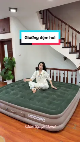 Giường đệm hơi #nguyetviettel #tiktokshop #xuhuong #giuongngudep 