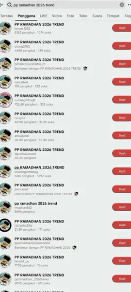 siapa follow aku, aku follow balik#ppramadhan2026🙏🕌🕋#fyppppppppppppppppppppppp 