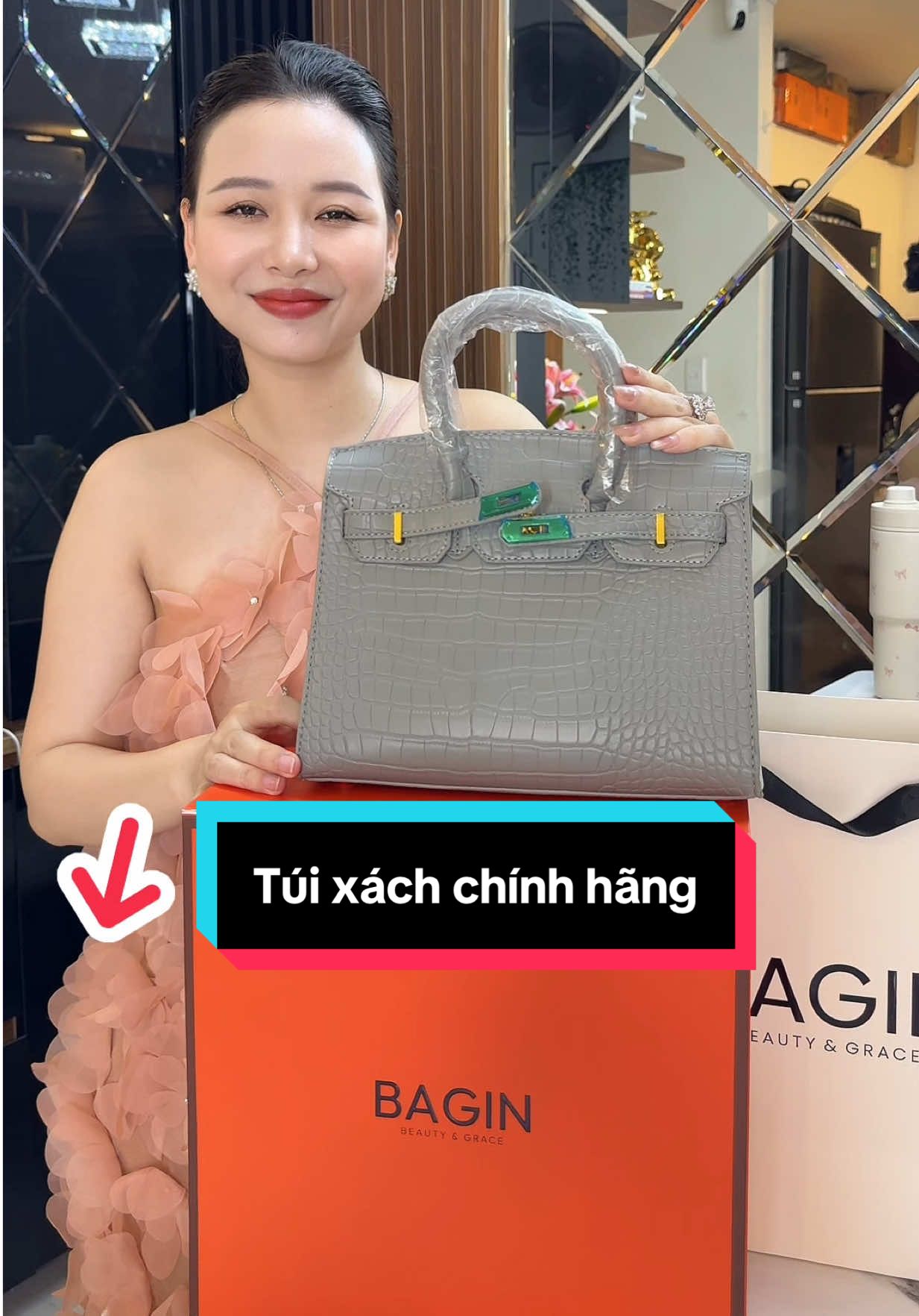 Túi xách nữ cáo cấp chính hãng BAGIN #phạmminhthu888 #MinhThu #minhthureview #mẹbốibốinè 