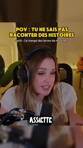 Spoil : j’ai mangé des larves de mouches 🤢 - même avec des cut la vidéo est longue 😭 • Twitch : WEENZLY •
