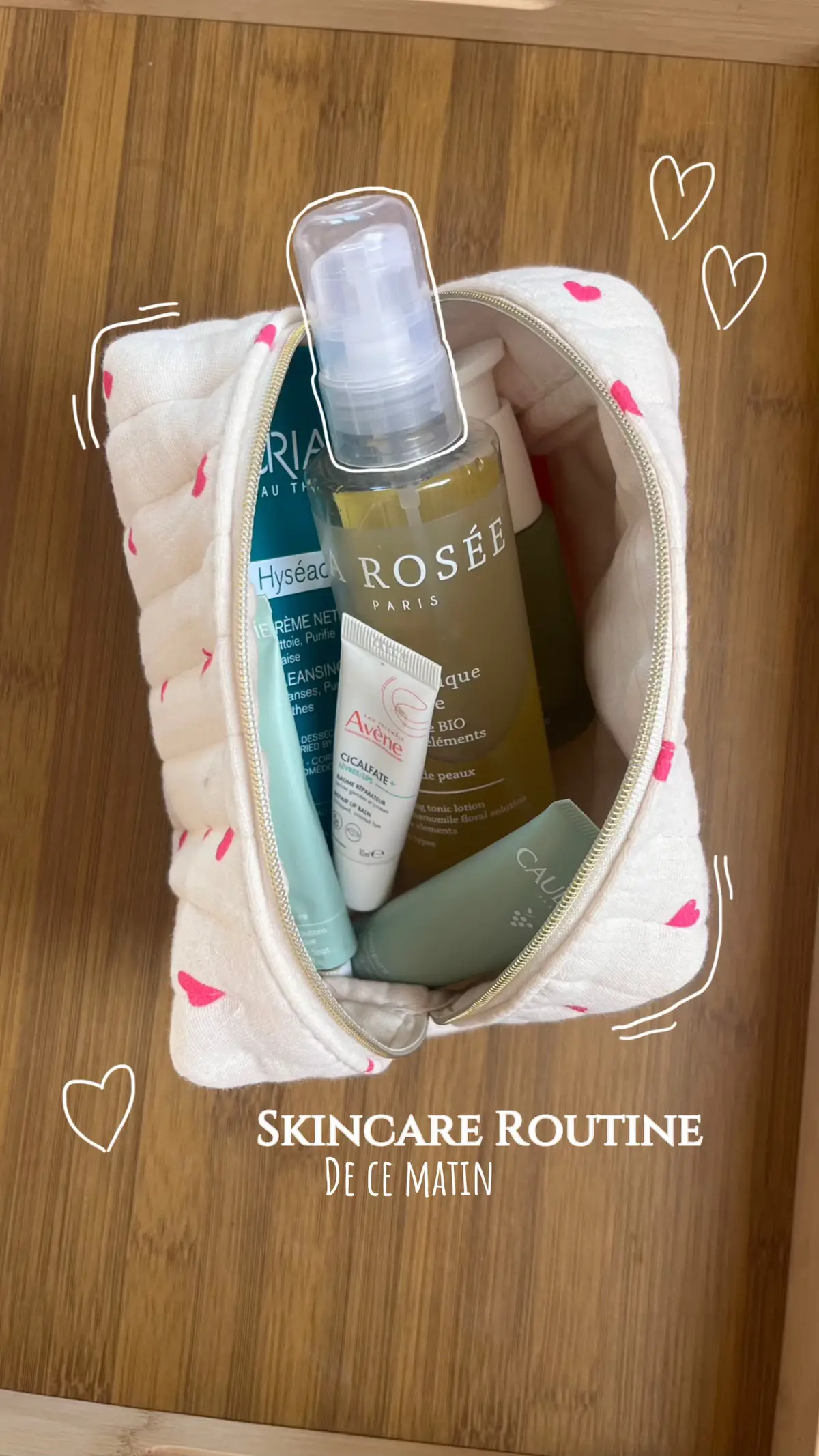Routine skincare de ce matin, avec beaucoup de produits Caudalie parce que je suis fan tout simplement 🤭 @URIAGE @La Rosée Cosmétiques @Caudalie @Laboratoire SVR @Eau Thermale Avène  #skincare #routine #morningskincare #caudalie 