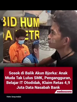 - Direktorat Reserse Siber Polda Metro Jaya menangkap seorang pria asal Kakas Barat, Minahasa, Sulawesi Utara (Sulut) berinisial WFT (22). Pria itu ditangkap karena diduga melakukan akses ilegal dan mengaku sebagai hacker 'Bjorka'. Latar belakangnya pun diungkap oleh Wakil Direktur Siber Polda Metro Jaya, AKBP Fian Yunus. Ternyata, WFT bukan seorang sarjana atau ahli di bidang teknologi. Dia hanya seorang anak muda yang tak lulus SMK, lalu menekuni dunia komputer secara otodidak. 