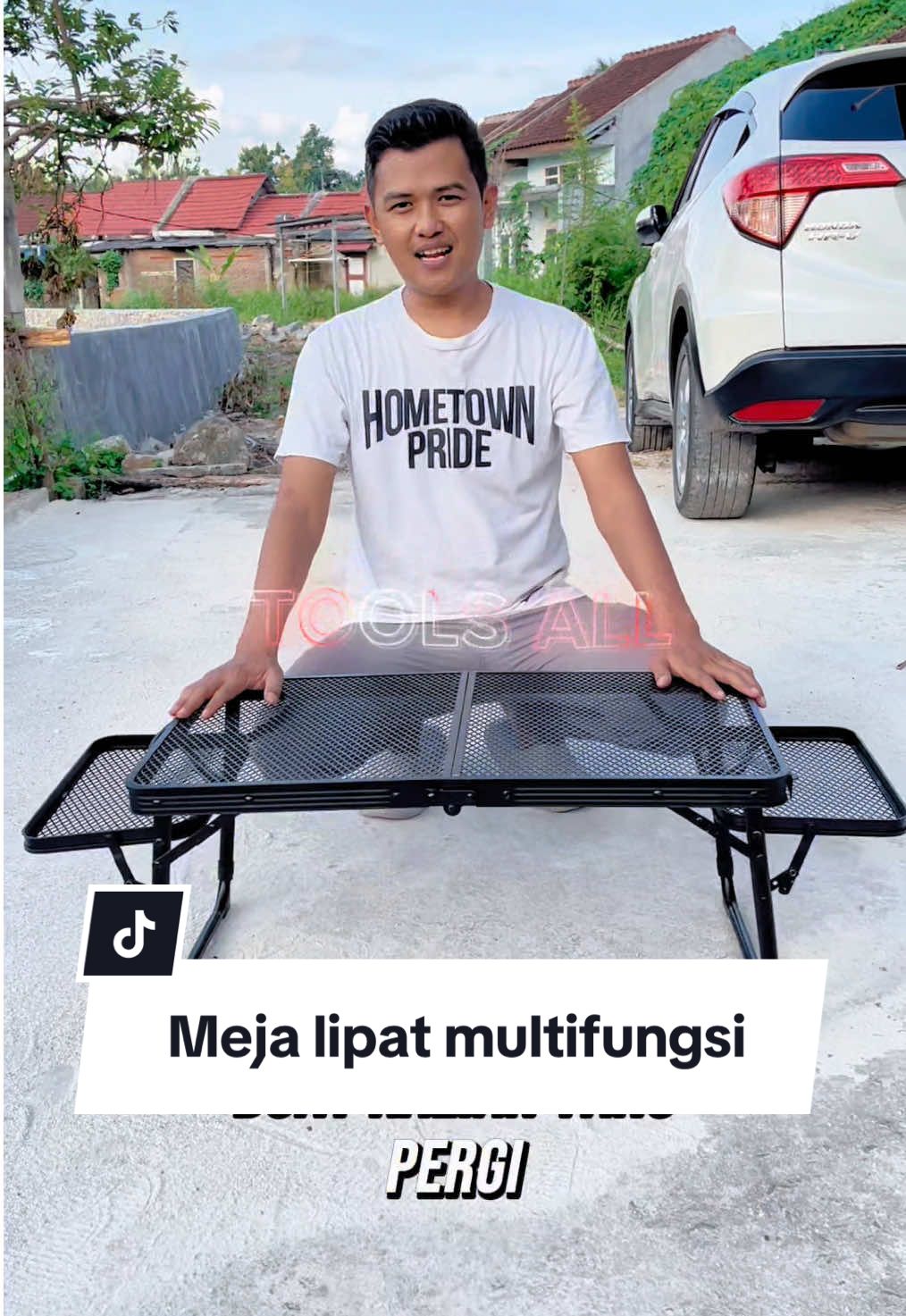 Meja kipat multifungsi #mejalipatmultifungsi #mejalipat #mejaoutdoor #mejalipatalumunium #mejacamping 