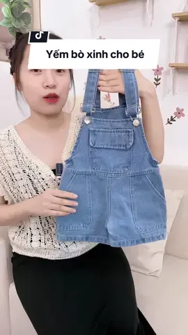 Yếm xinh lắm luôn ạ #yemjeans #yemxinhchobe #yembo #quanaotreem #xuhuongtiktok 