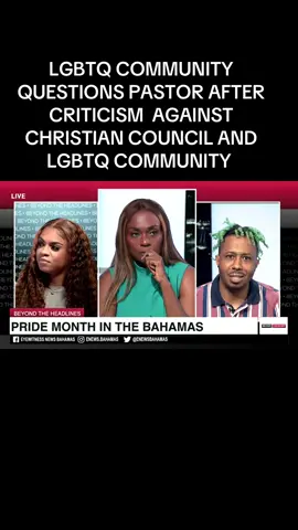 #lgbt #church #discussion #Bahamas #sheniquemiller 