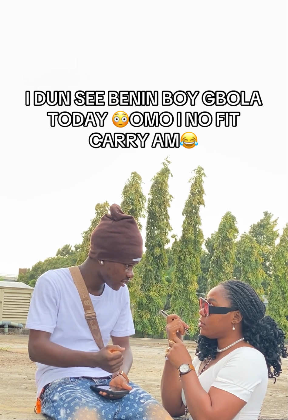 Benin Boys na so una bee😳 #gbola #interview #watchmegrow #FYP 
