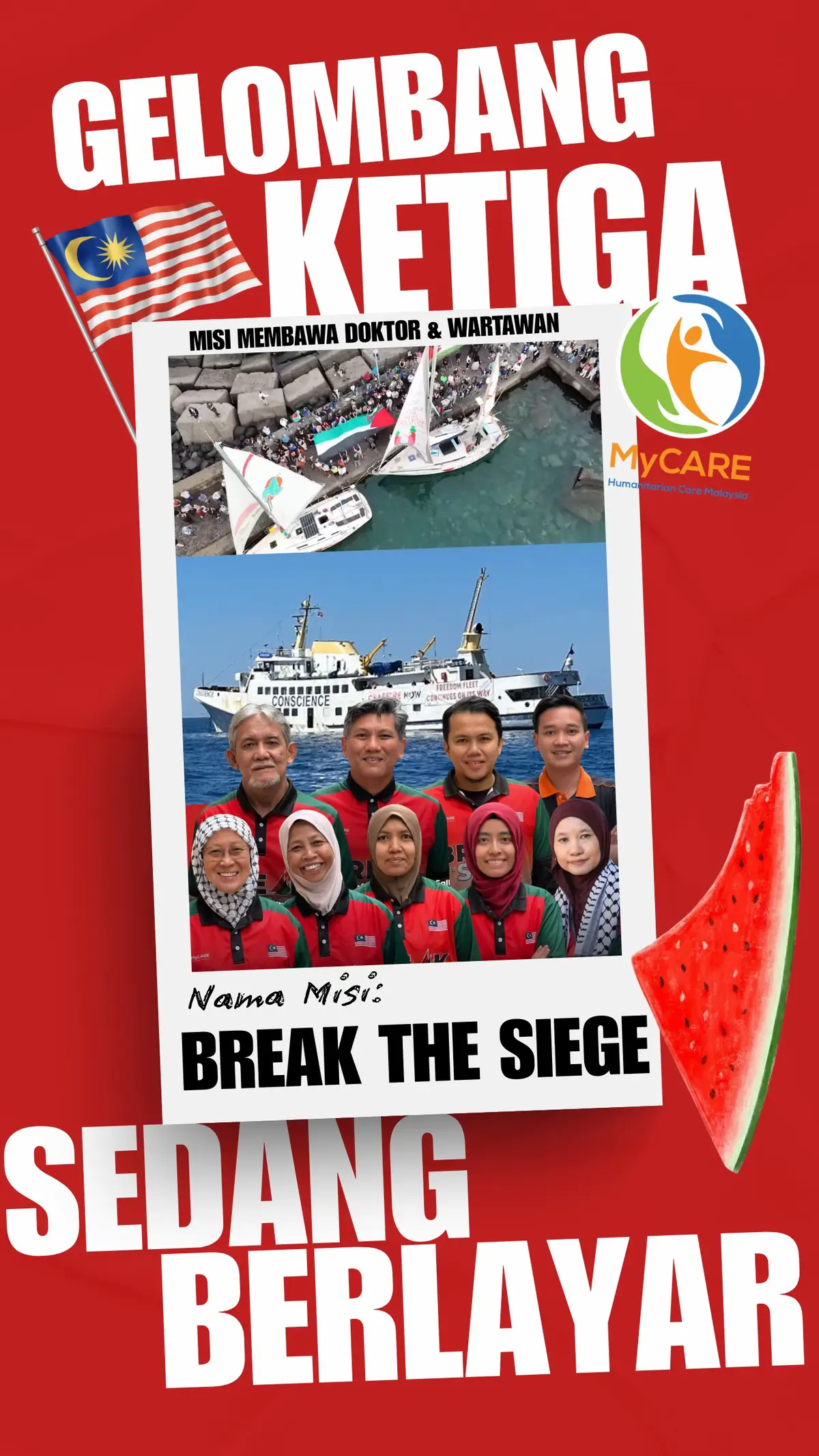 Gelombang ketiga sudah bergerak!