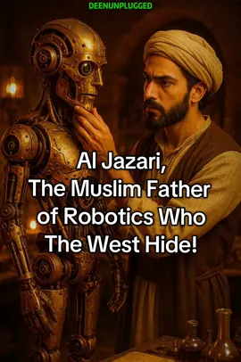 The real Father of modern day Robotics was a Muslim Genius from centuries ago. His name Al Jazari... #muslimtiktok #islamic_video #foru #fyp #islamic_media 