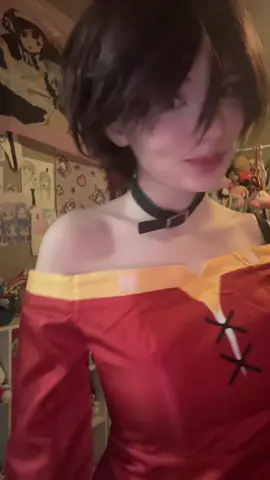 ignore that I don’t have her wig #megumin #cosplay 