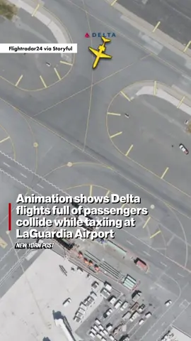 Two packed Delta jets “absolutely smashed” into each other on the runway at LaGuardia Airport Wednesday night, according to authorities and terrified passengers — destroying a plane’s nose and ripping off a large part of a wing.