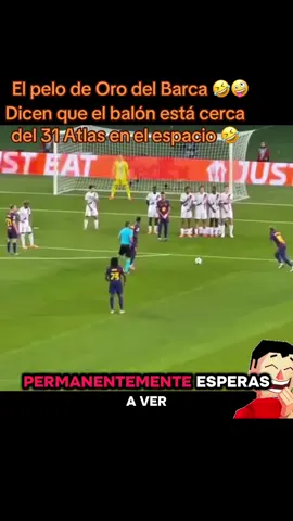 El pelo de Oro del barca casi le pega al 31 Atlas en el espacio 🤣🤪🤣#realmadridnj #realmadridfans #realmadridhd #realmadrid_madridistas #realmadridnj 