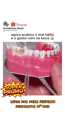 Mal hálito e gosto ruim nunca mais !! #fyp #foryou #dentes #dentista 