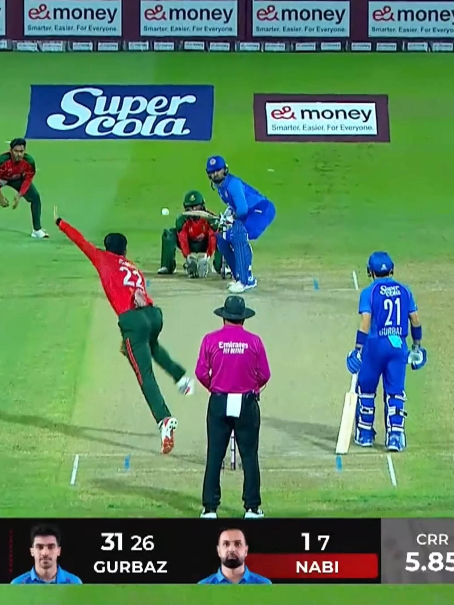 Launched! 🚀 #AfghanAtalan | #AFGvBAN2025 | #GloriousNationVictoriousTeam