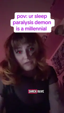 please I need to wake up #reddit #millenial #cringe #sleepparalysisdemon #fyp 