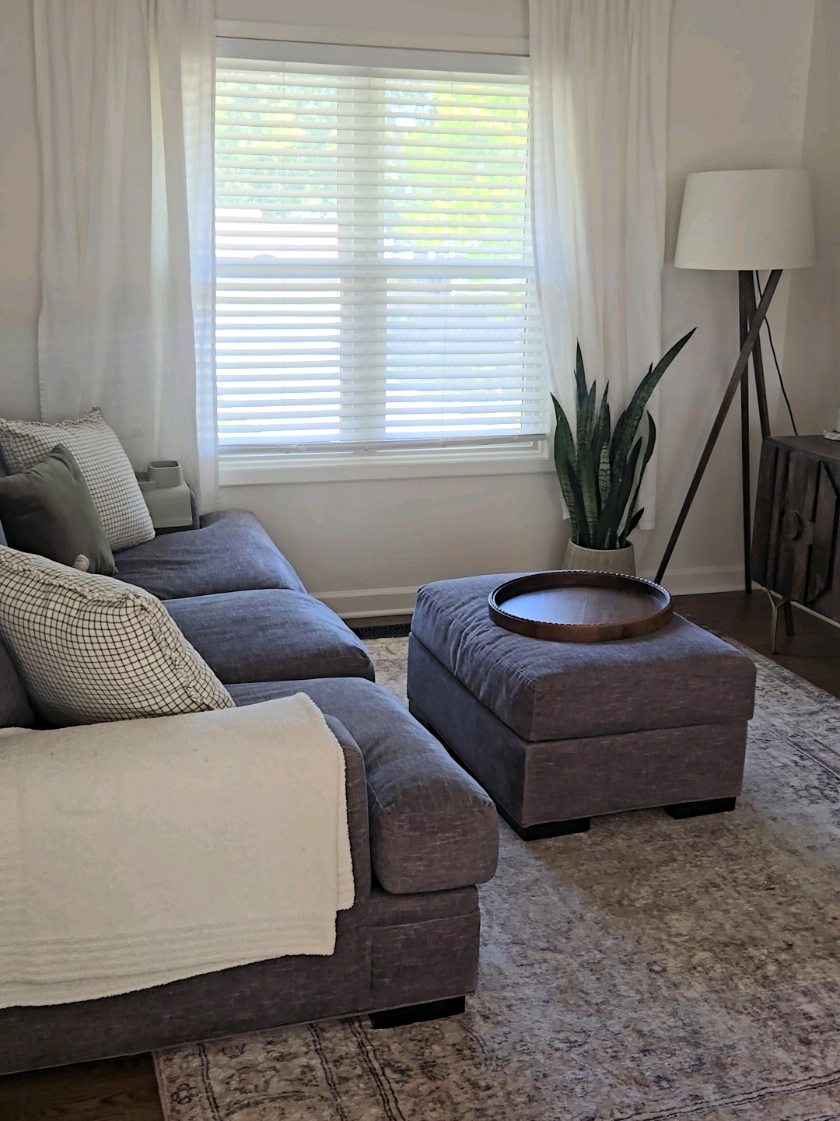 Sometimes all it takes is a little paint to breathe new life into a space. We chose White Dove by @benjaminmoore, and I love how it brightens everything up while still keeping that warm, cozy feel. - #homedecor #interiordesign #homeprojects #paint #beforeandafter 