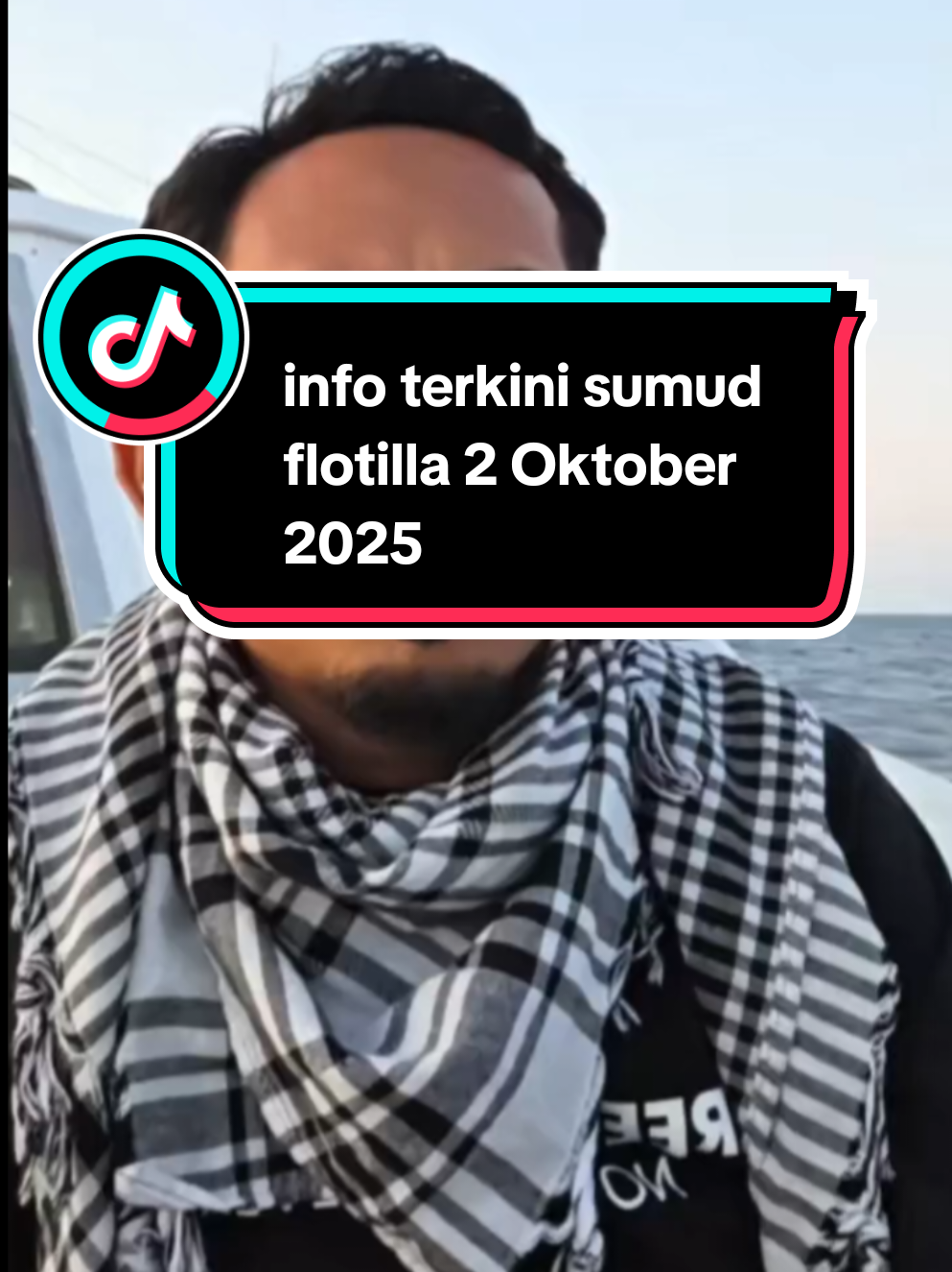 info barusan dari live nya beliau. dari 42 kapal. hanya tersisa 3 kapal. lindungi mereka ya Rabb.. 
